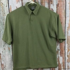 Columbia GRT Polo Green XL Short Sleeve